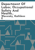 Department_of_Labor__Occupational_Safety_and_Health_Administration