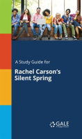 A_Study_Guide_For_Rachel_Carson_s_Silent_Spring